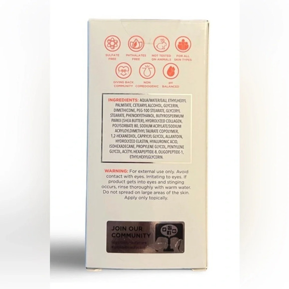 Spascriptions Firming Anti-Wrinkle Neck Cream Peptides & Hyaluronic Acid1.7fl oz - Picture 2 of 4